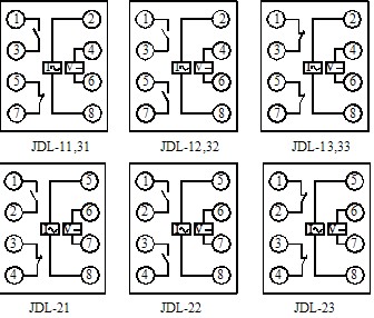 JDL-13內(nèi)部接線圖