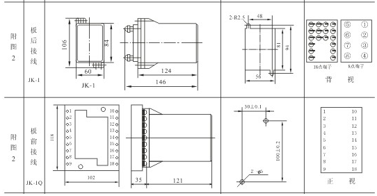 DS-24、DS-24C外形殼體及安裝尺寸圖